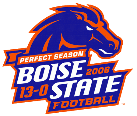 Boise State Broncos 2006 Special Event Logo iron on transfers for clothing